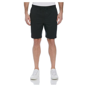 Men`s Solid Athletic 9 Inch Tennis Short Caviar Apparel Grand Slam