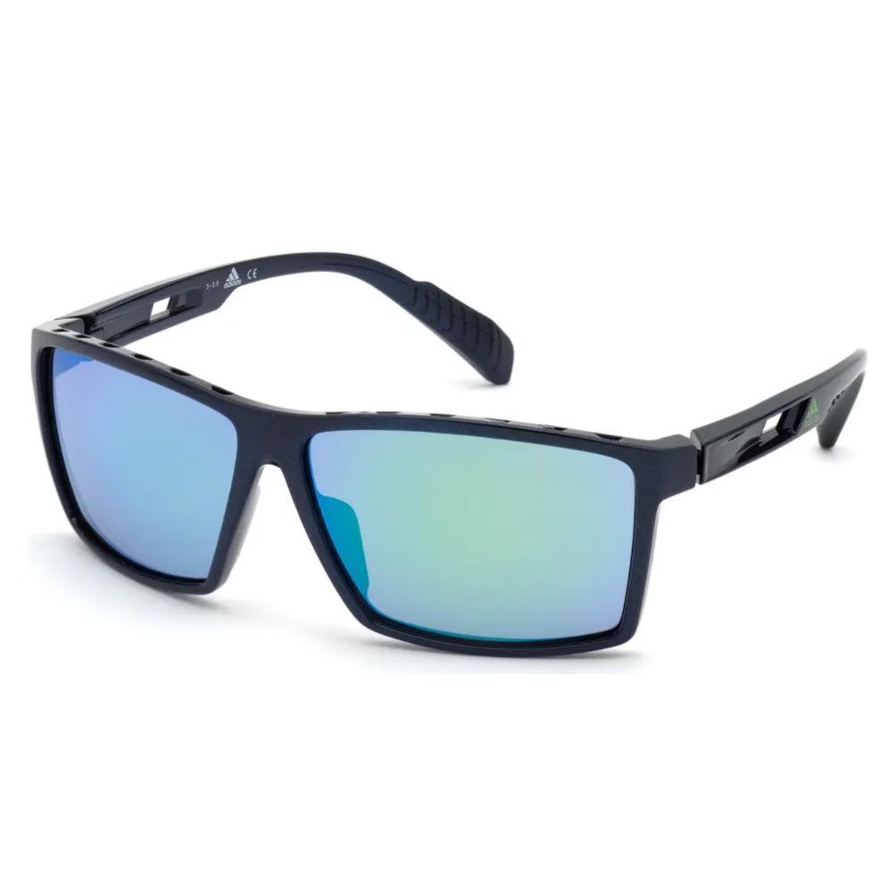 Men`s Active Sunglasses Grey and Green Accessories Adidas