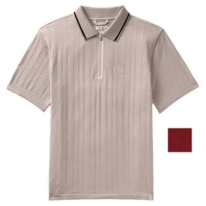 Mens Challenger Cable Zip Tennis Polo Apparel Fila