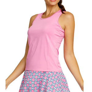 Women`s Arianda Racerback Tennis Tank Fuchsia Pink Apparel Tail