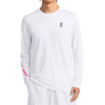 Men`s Court Long Sleeve Tennis Top Apparel On