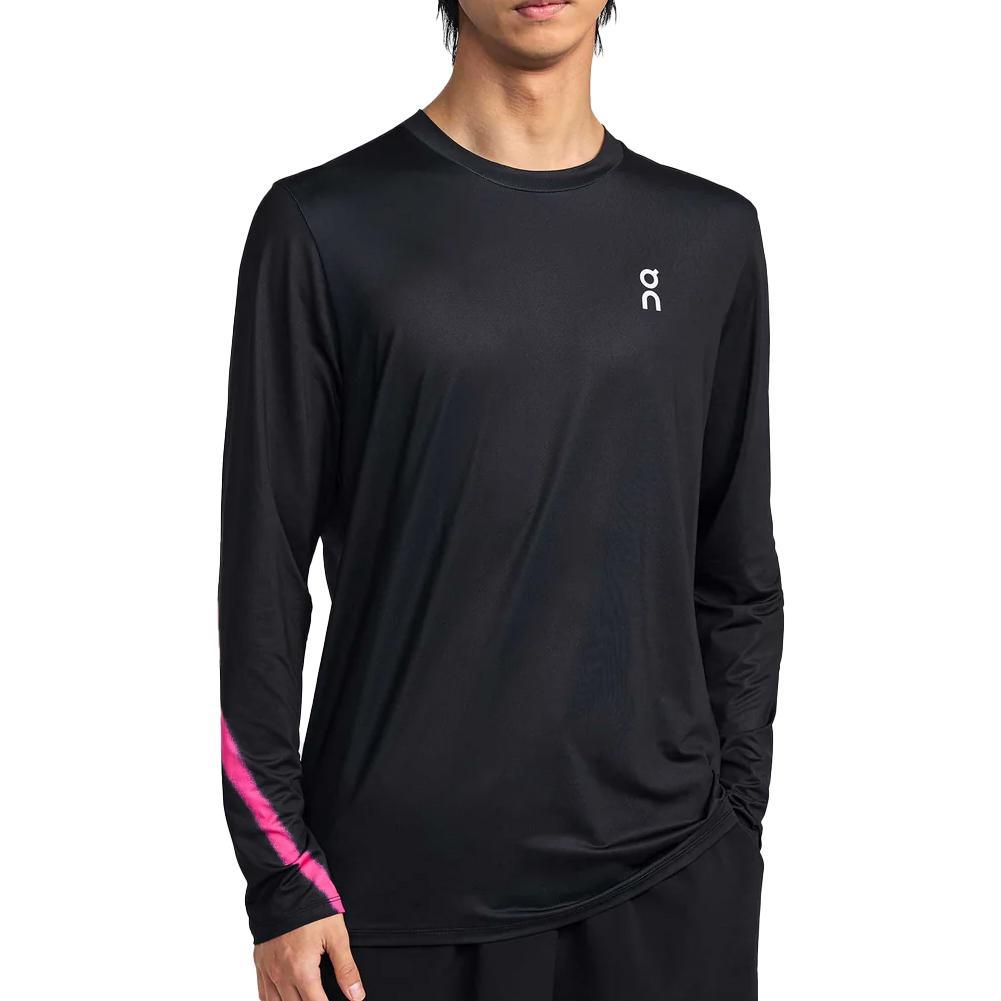 Men`s Court Long Sleeve Tennis Top Apparel On