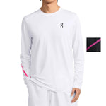 Men`s Court Long Sleeve Tennis Top Apparel On