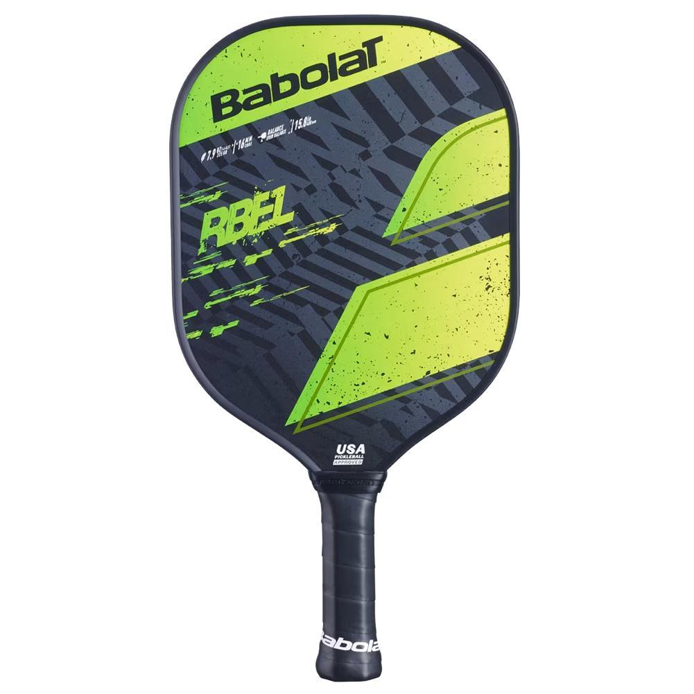 RBEL Pickleball Paddle Black and Green Racquets Babolat