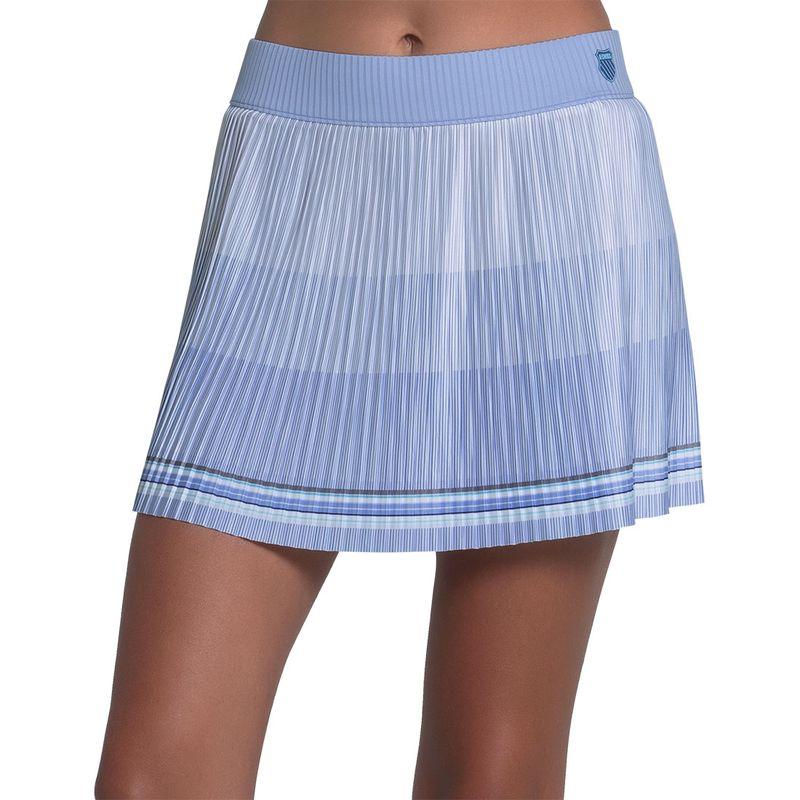 Women`s Cut Above 14 Inch Tennis Skort Cosmic Purple Apparel K-Swiss