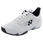Men`s Power Cushion AD-Accel All Court Tennis Shoes White and Black Footwear Yonex