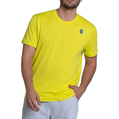Men`s Resurge Short Sleeve Tennis Crew Kiwi Apparel K-Swiss