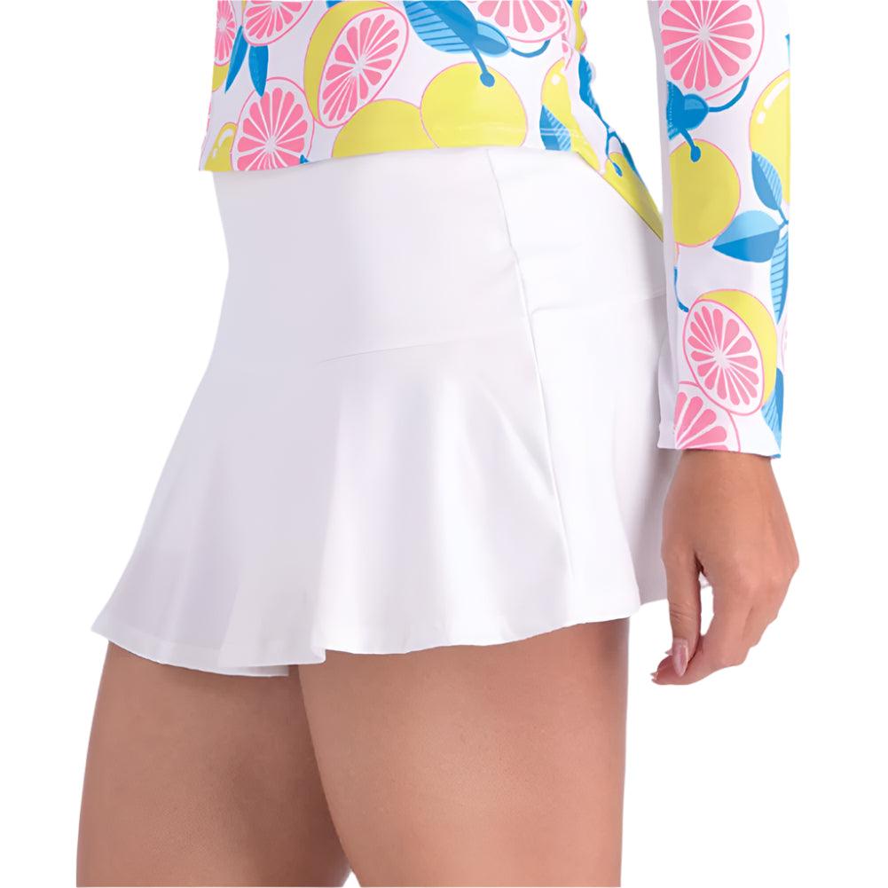 Women`s Chandler 14.5 Inch Tennis Skort Chalk Apparel Tail