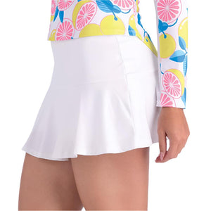 Women`s Chandler 14.5 Inch Tennis Skort Chalk Apparel Tail
