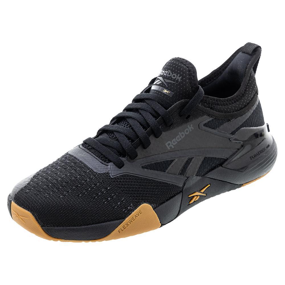Unisex Nano Court Shoes Black and Grey 6 Footwear Reebok