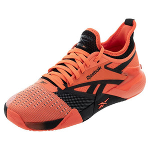 Unisex Nano Court Shoes Digital Coral and Black Footwear Reebok