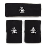 Men`s Solid Head and Wristband Set Accessories Penguin