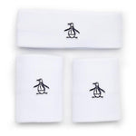 Men`s Solid Head and Wristband Set Accessories Penguin