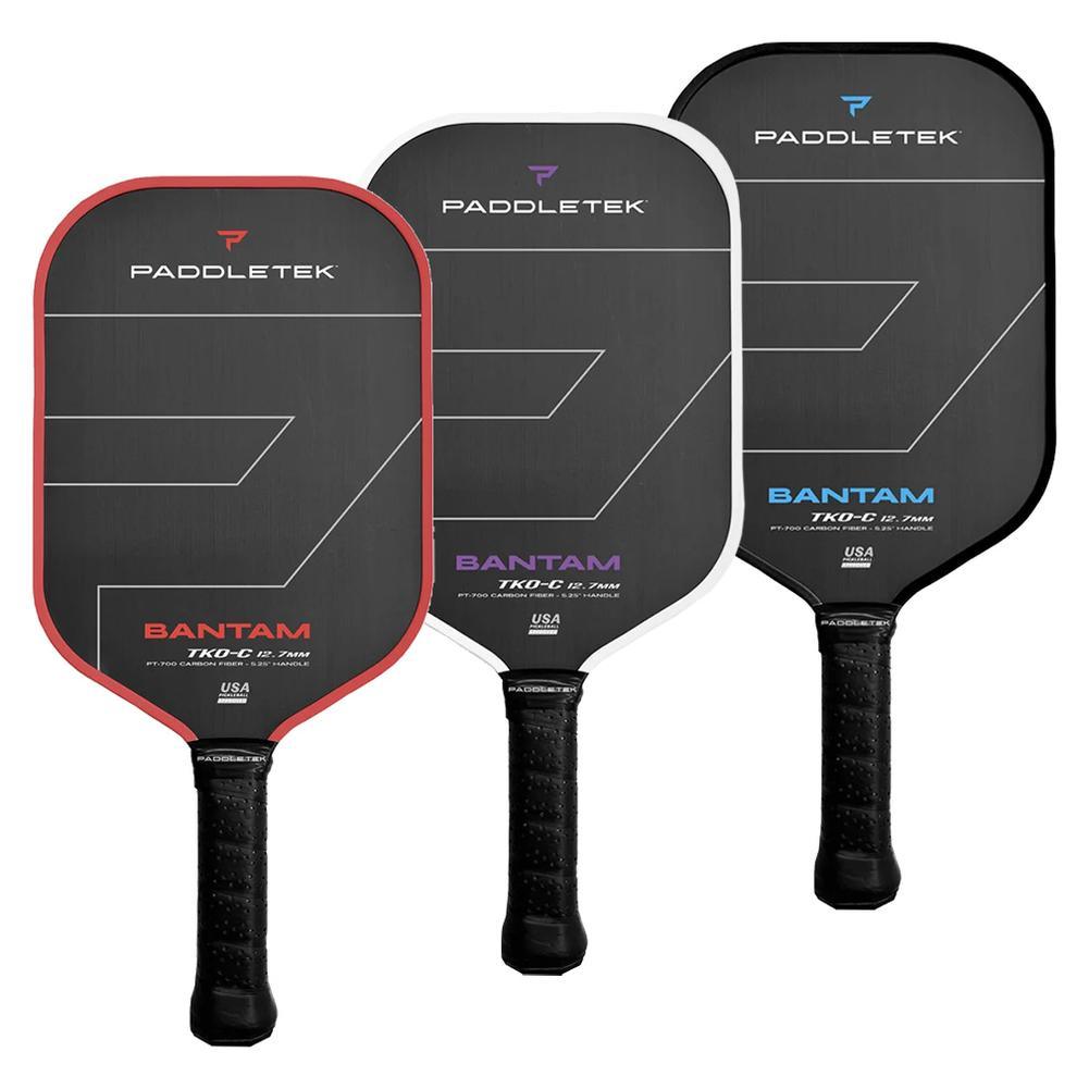 Bantam TKO-C 12.7 Standard Grip Pickleball Paddle Racquets Paddletek