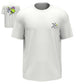 Men`s Trademark Pickleball Back Graphic Tee Bright White Apparel Penguin