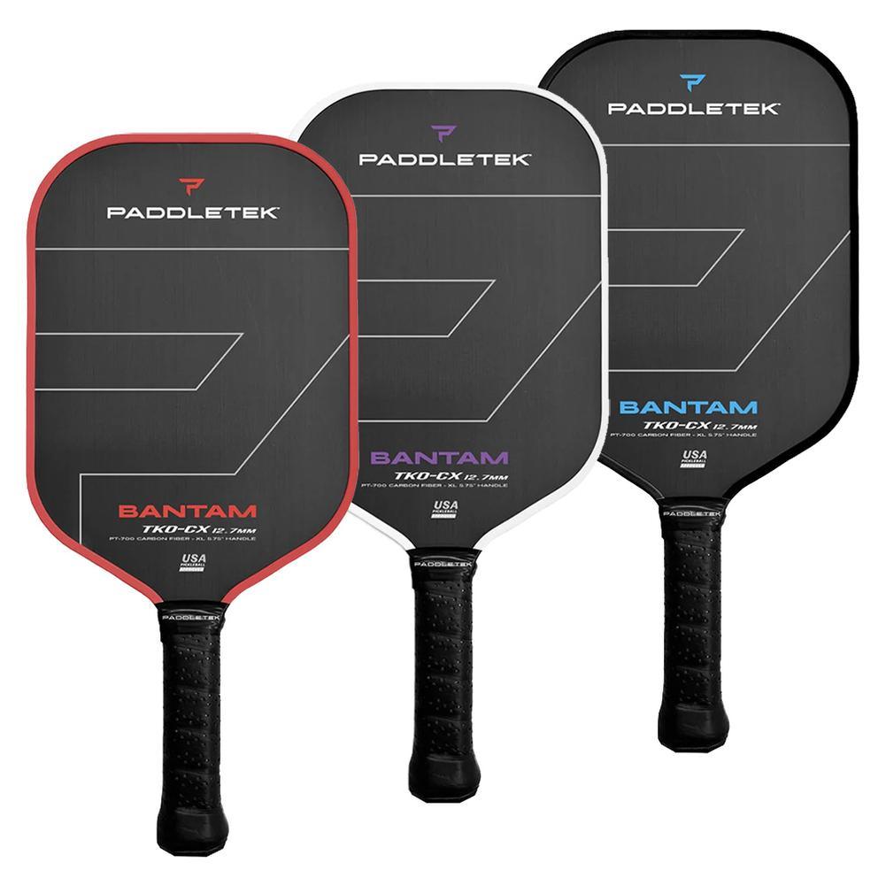 Bantam TKO-CX 12.7 Standard Grip Pickleball Paddle Racquets Paddletek