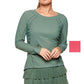 Women`s Her Majesty Long Sleeve Tennis Top Apparel Bobbe