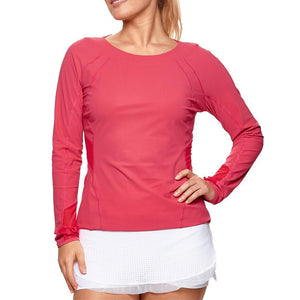 Women`s Her Majesty Long Sleeve Tennis Top Apparel Bobbe