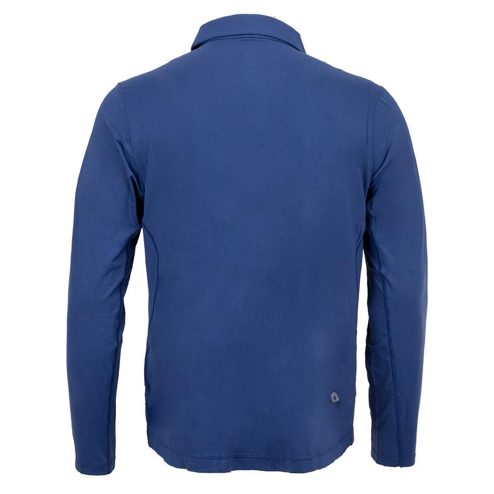 Men`s Long Sleeve Tennis Polo Apparel BloqUV