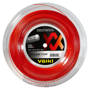 Cyclone Tour 18G/1.20MM Red Reel Tennis String Strings Volkl