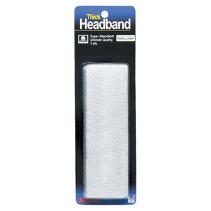 Thick Headband White Accessories Tourna