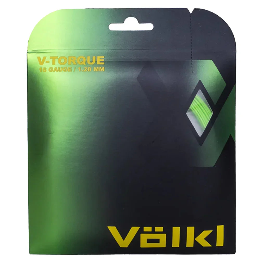 V Torque 16G Tennis String Neon Green Strings Volkl