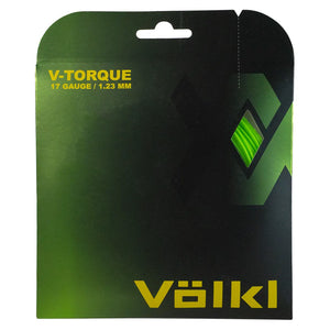 V Torque 17G Tennis String Neon Green Strings Volkl