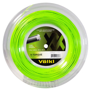 V Torque 17G Tennis String Reel Neon Green Strings Volkl