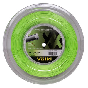 V Torque 18G Tennis String Reel Neon Green Strings Volkl