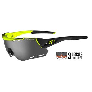 Alliant Sunglasses Race Neon with Smoke Lenses Accessories Tifosi