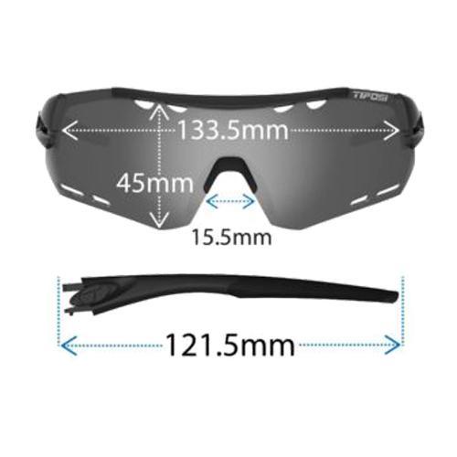 Alliant Sunglasses White and Black with Smoke Lenses Accessories Tifosi