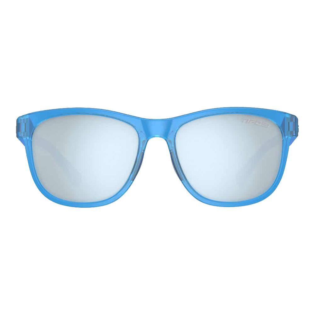 Swank Sunglasses Crystal Sky with Smoke Bright Blue Lenses Accessories Tifosi