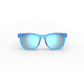 Swank Sunglasses Crystal Sky with Smoke Bright Blue Lenses Accessories Tifosi