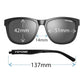 Swank Polarized Sunglasses Satin Clear with Clarion Blue Lenses Accessories Tifosi