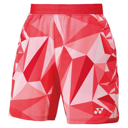 Men`s Tournament Tennis Shorts Tango Red Apparel Yonex