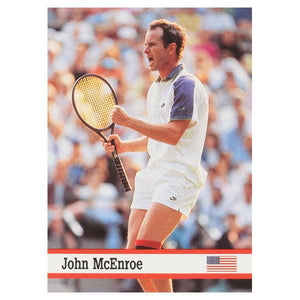 John McEnroe World of Sports Card Memorabilia Tennis Express