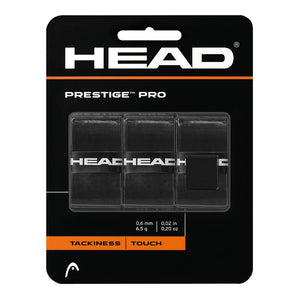 Prestige Pro Overgrips Black Accessories Head