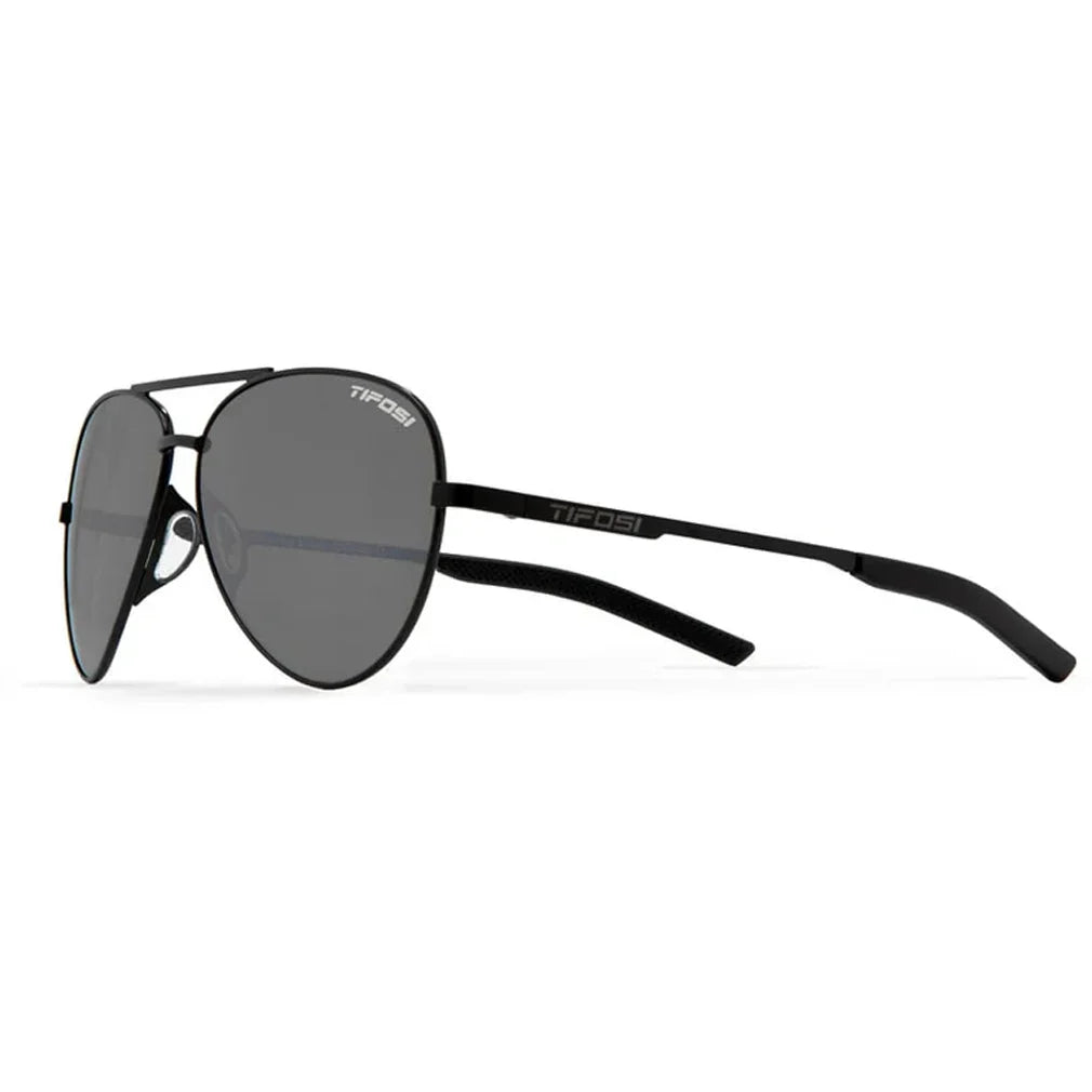 Shwae Sunglasses Satin Black and Smoke Lenses Accessories Tifosi