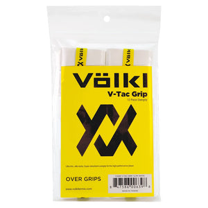 V Tac Tennis Overgrip 12 Pack White Accessories Volkl