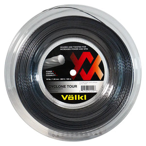 Cyclone Tour 16G Reel Tennis String Anthracite Strings Volkl