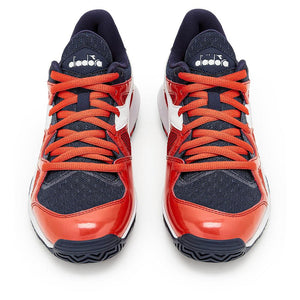 Junior`s B.Icon 2 Tennis Shoes Blue Corsair and White Diadora