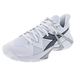 Men's B.Icon 2 AG Tennis Shoes White and Silver Footwear Diadora