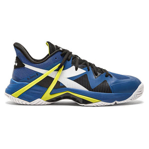 Men's B.Icon 2 AG Tennis Shoes Deja Vu Blue and Black Footwear Diadora