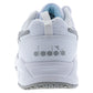 Juniors` S. Challenge 5 SL Tennis Shoes White and Silver Footwear Diadora