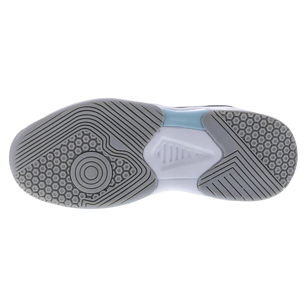 Juniors` S. Challenge 5 SL Tennis Shoes White and Silver Footwear Diadora