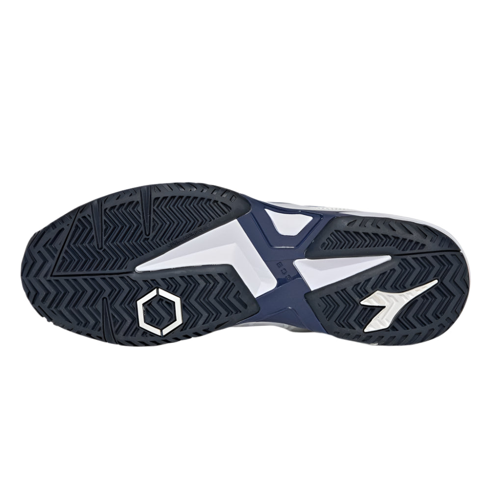 Men's Trofeo 2 AG PKL Shoes White and Surf the Web Footwear Diadora