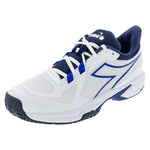 Men's Trofeo 2 AG PKL Shoes White and Surf the Web Footwear Diadora