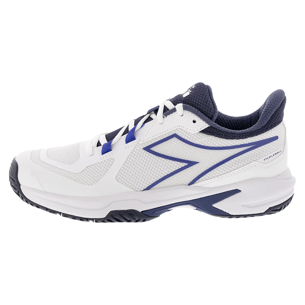 Men's Trofeo 2 AG PKL Shoes White and Surf the Web Footwear Diadora