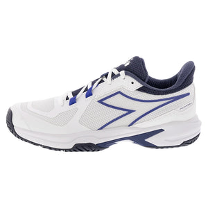 Men's Trofeo 2 AG PKL Shoes White and Surf the Web Footwear Diadora