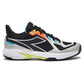 Men's Trofeo 2 AG Pickleball Shoes Black and Silver Footwear Diadora